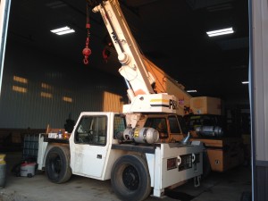 8 1/2 Ton Carry Deck P&H/Terex Crane