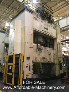 1000 Ton Komatsu Straight Side Stamping Press For Sale