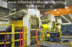 700 Ton Rovetta Single-Action Press Line For Sale