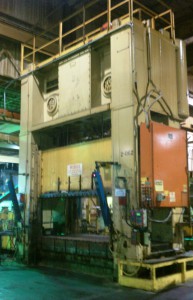 600 Ton Bliss Straight Side Press